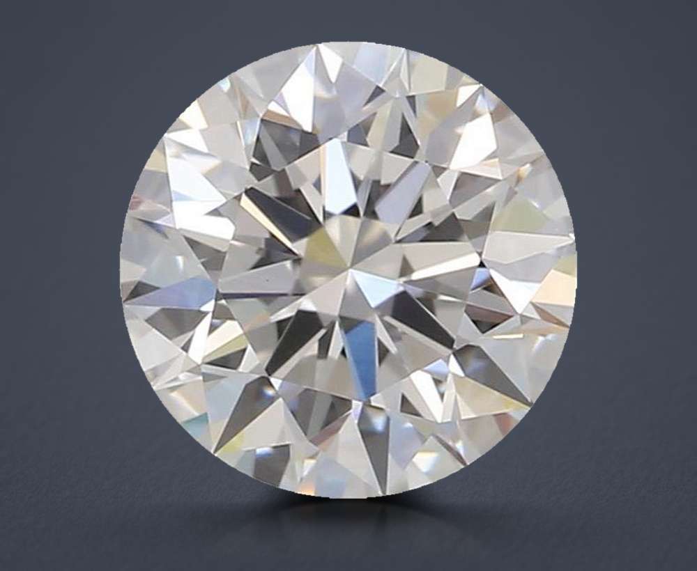 1.03ct D VVS2 Rare Carat Ideal Cut Round Lab Grown Diamond