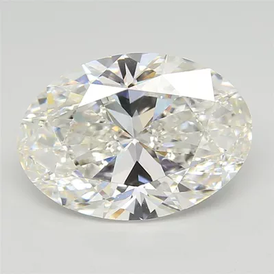 7.01ct F VS1 Rare Carat Ideal Cut Oval Lab Grown Diamond
