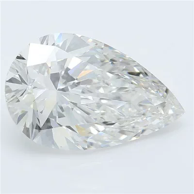2.77ct G VVS2 Rare Carat Ideal Cut Pear Lab Grown Diamond