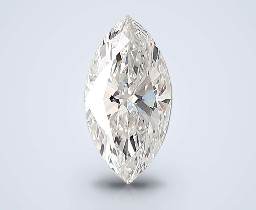 1.51ct F VVS2 Rare Carat Ideal Cut Marquise Lab Grown Diamond