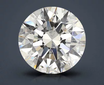 4.07ct J SI1 Rare Carat Ideal Cut Round Diamond