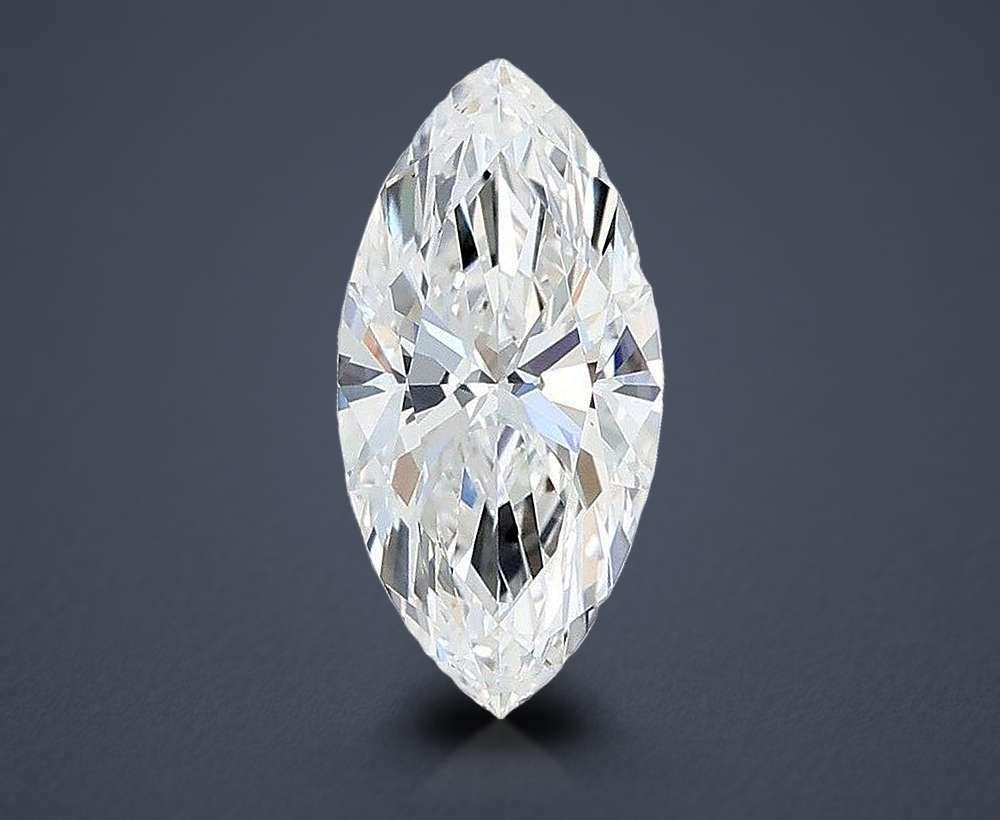1.59ct E VVS2 Rare Carat Ideal Cut Marquise Lab Grown Diamond