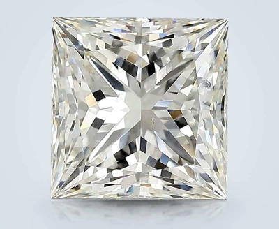 3.05ct I SI2 Rare Carat Ideal Cut Princess Diamond
