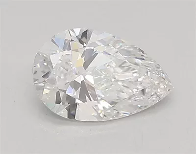 0.77ct D VVS2 Rare Carat Ideal Cut Pear Lab Grown Diamond