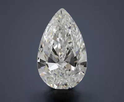 11.29ct F VVS2 Very Good Cut Pear Lab Grown Diamond