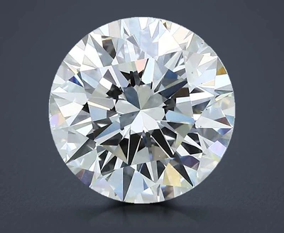 3.18ct K VS1 Rare Carat Ideal Cut Round Diamond