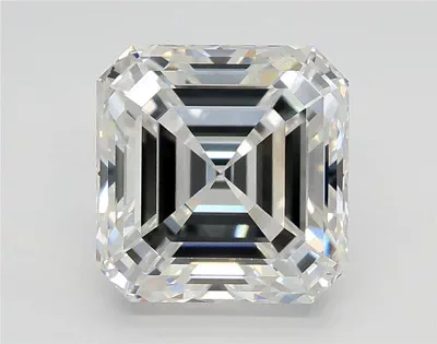 2.91ct D VVS2 Rare Carat Ideal Cut Asscher Lab Grown Diamond