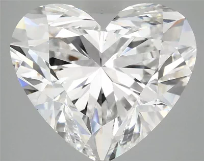 5.95ct E VS1 Rare Carat Ideal Cut Heart Lab Grown Diamond