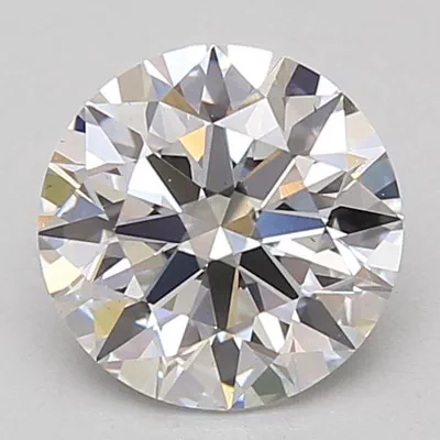 2.01ct D VS2 Rare Carat Ideal Cut Round Lab Grown Diamond