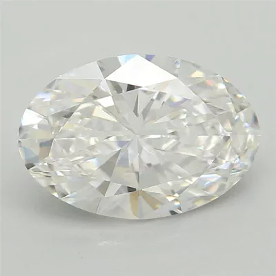 1.55ct D VVS2 Rare Carat Ideal Cut Oval Lab Grown Diamond