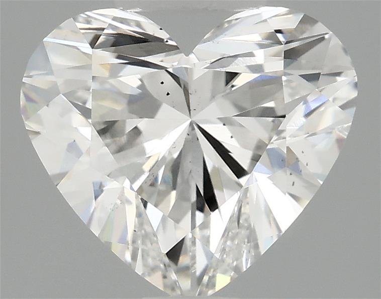 1.51ct F VS2 Rare Carat Ideal Cut Heart Lab Grown Diamond