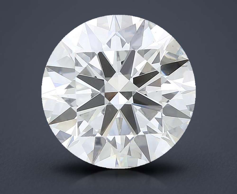 11.29ct G VS1 Rare Carat Ideal Cut Round Lab Grown Diamond
