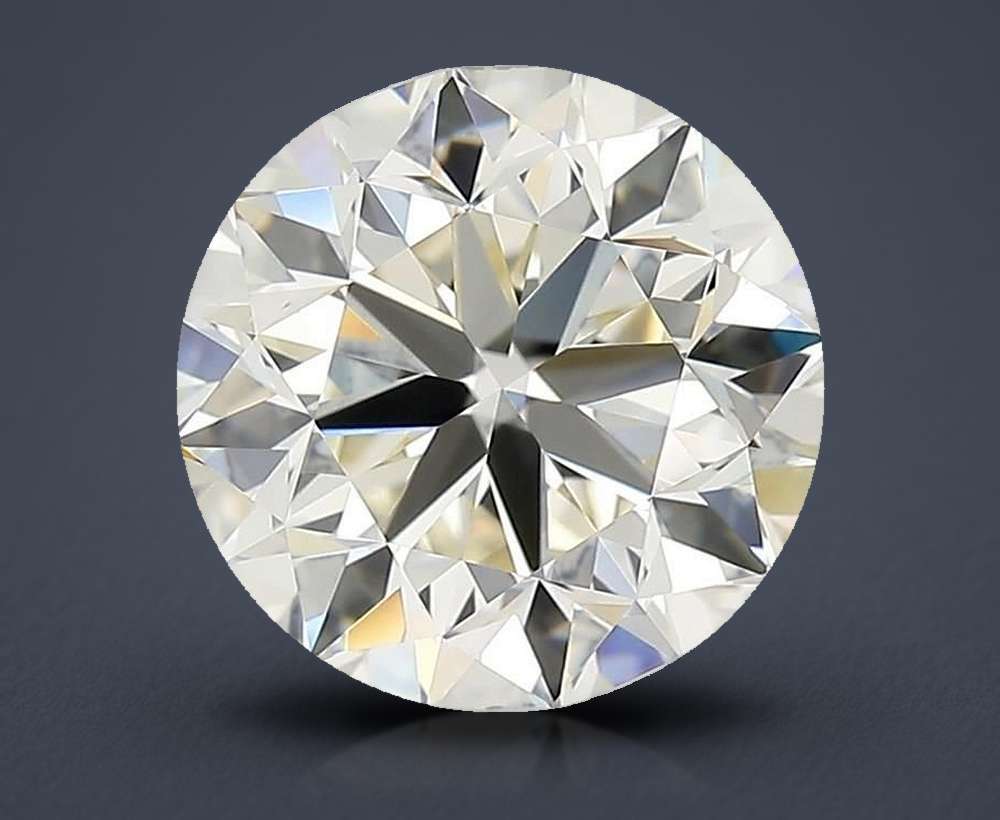 2.01ct K VVS1 Very Good Cut Round Diamond