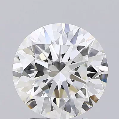 3.01ct H VS1 Ideal Cut Round Diamond