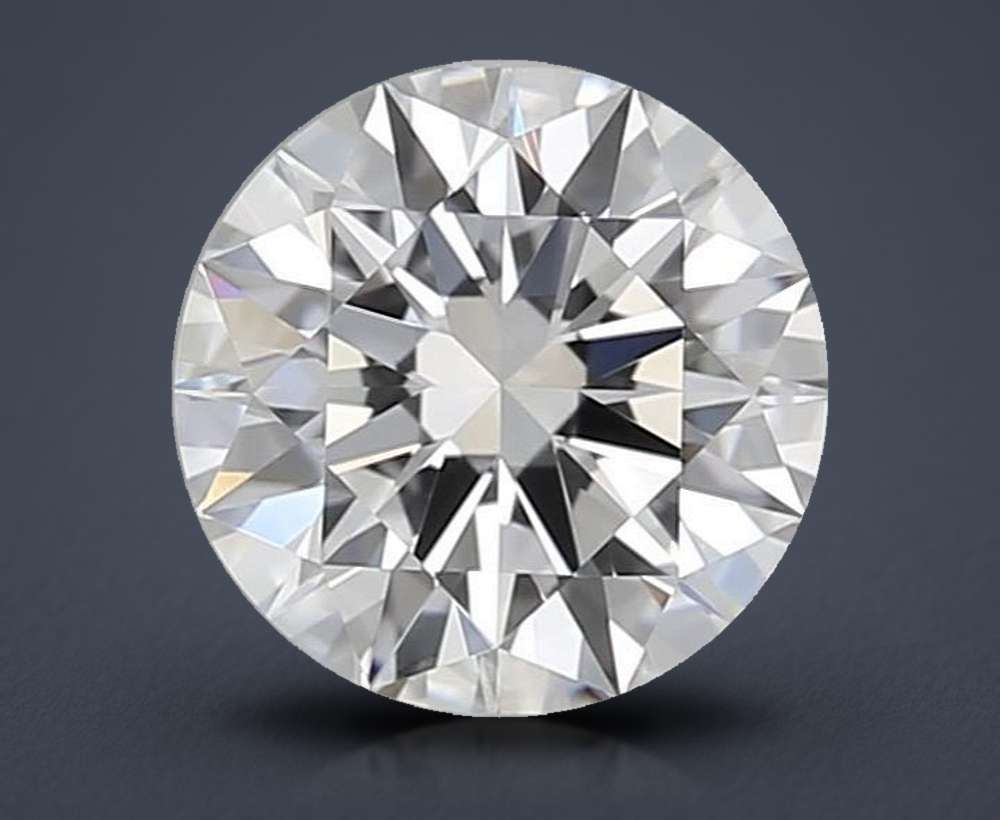 0.39ct D FL Rare Carat Ideal Cut Round Diamond