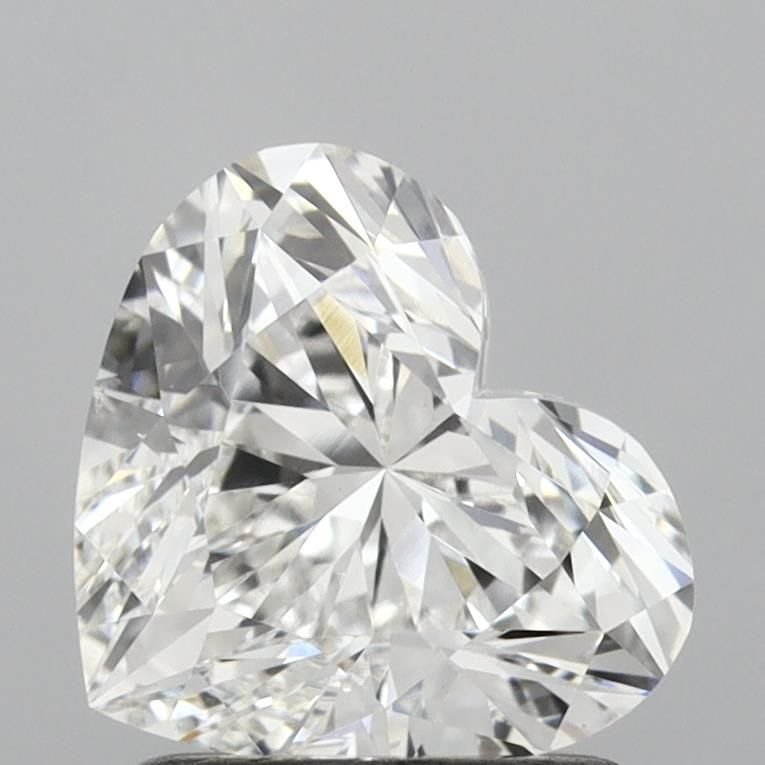 1.43ct G VS1 Rare Carat Ideal Cut Heart Lab Grown Diamond