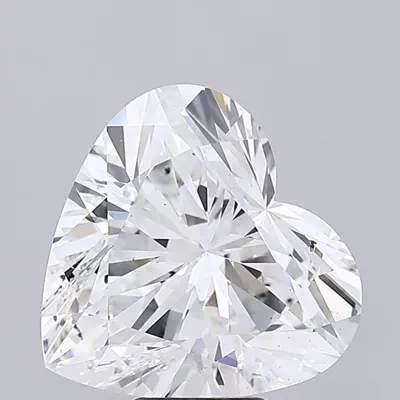 10.08ct F SI1 Rare Carat Ideal Cut Heart Lab Grown Diamond