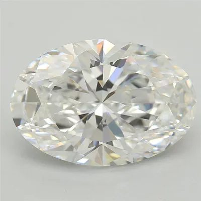 2.04ct E VVS2 Rare Carat Ideal Cut Oval Lab Grown Diamond