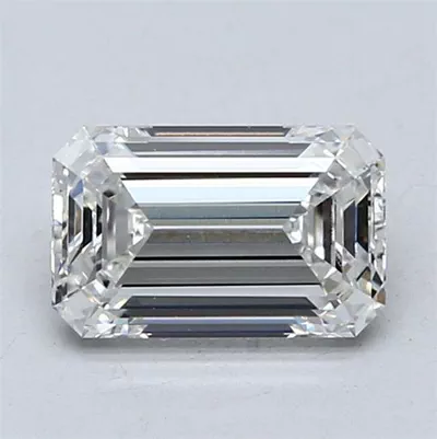 1.38ct E VVS2 Excellent Cut Emerald Lab Grown Diamond