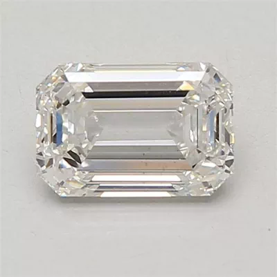 1.54ct D VS2 Rare Carat Ideal Cut Emerald Lab Grown Diamond