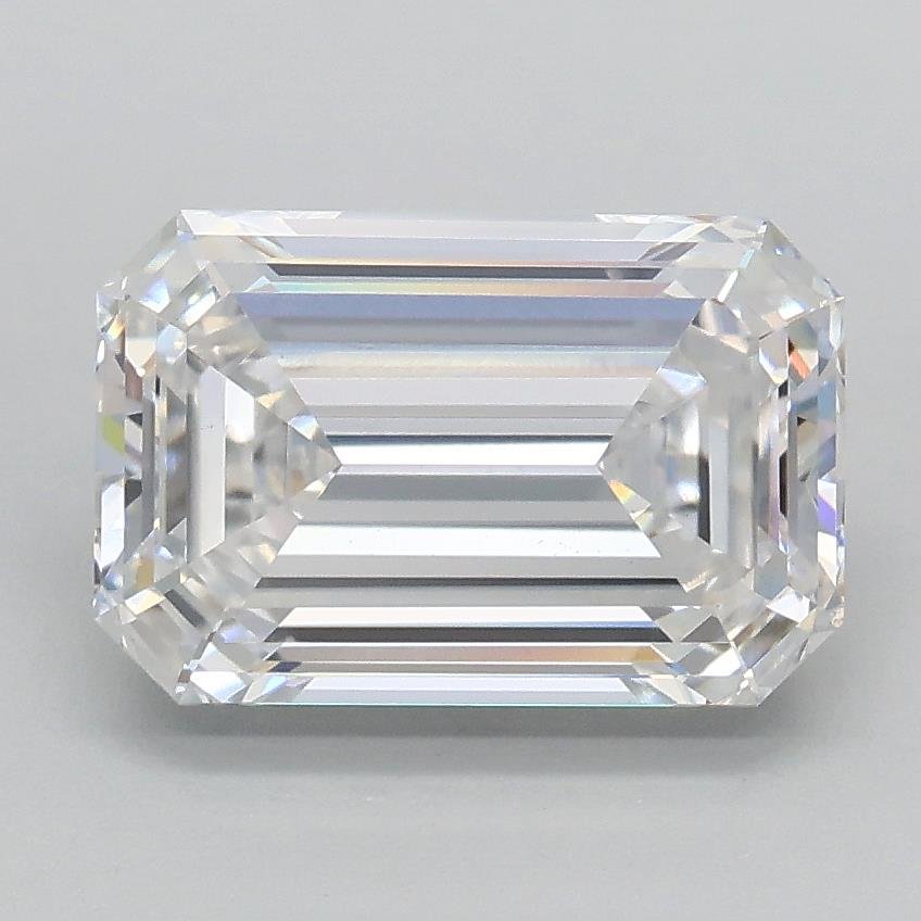 2.09ct E VS1 Rare Carat Ideal Cut Emerald Lab Grown Diamond