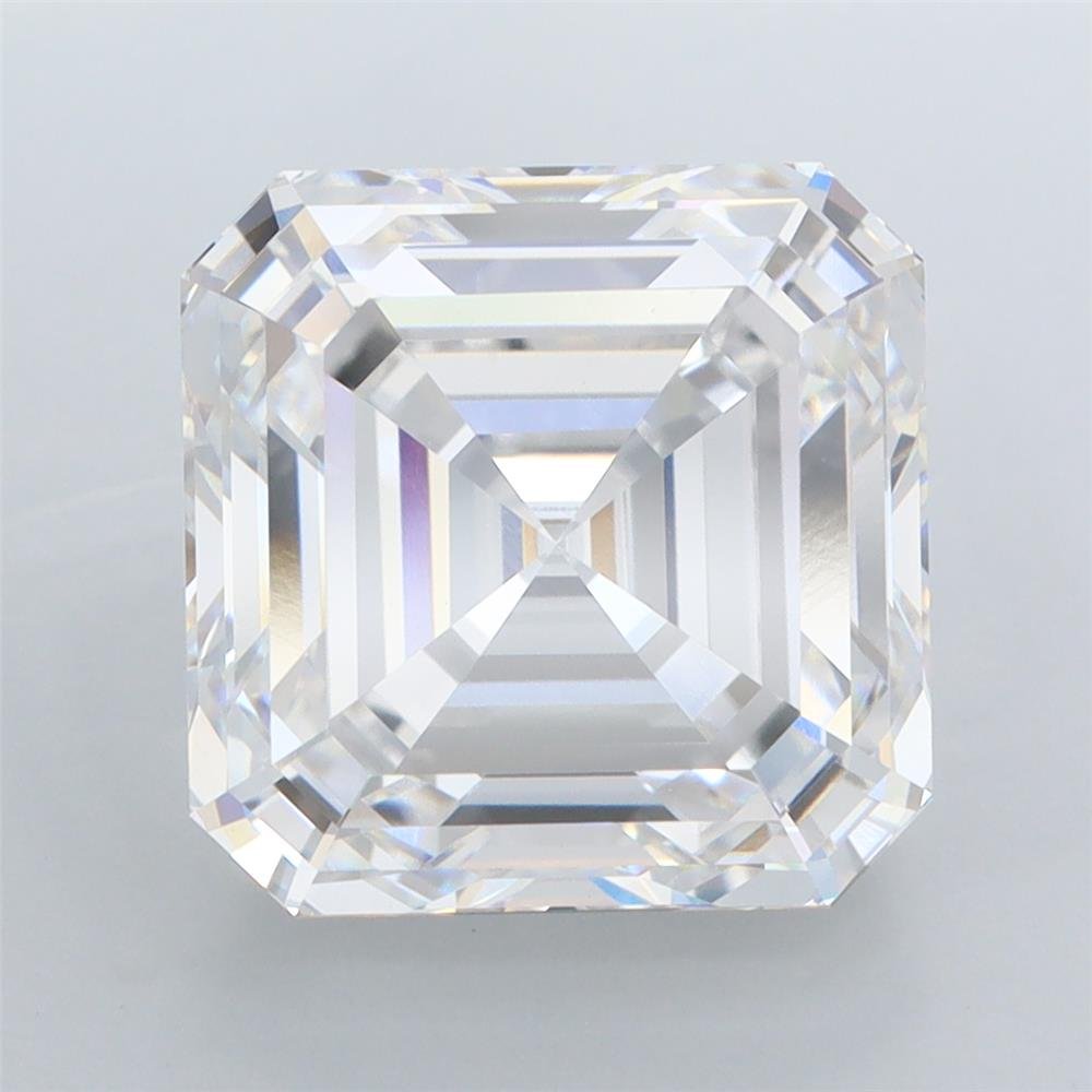 8.05ct E VVS2 Rare Carat Ideal Cut Asscher Lab Grown Diamond