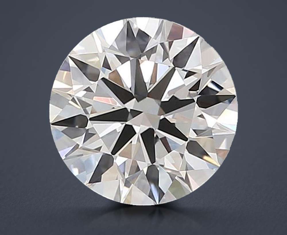 2.01ct F VVS2 Rare Carat Ideal Cut Round Lab Grown Diamond