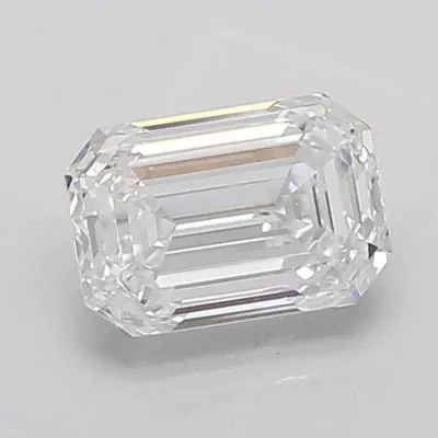2.76ct D VS1 Very Good Cut Emerald Lab Grown Diamond