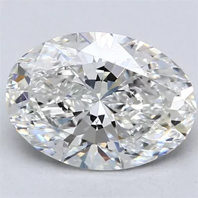2.03ct F VVS2 Rare Carat Ideal Cut Oval Lab Grown Diamond