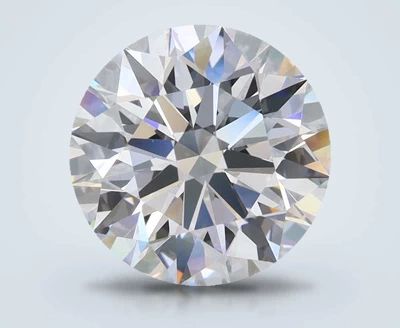 2.92ct E FL Rare Carat Ideal Cut Round Lab Grown Diamond