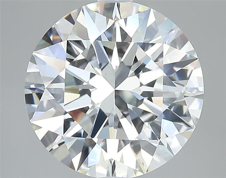3.51ct J VS2 Rare Carat Ideal Cut Round Diamond