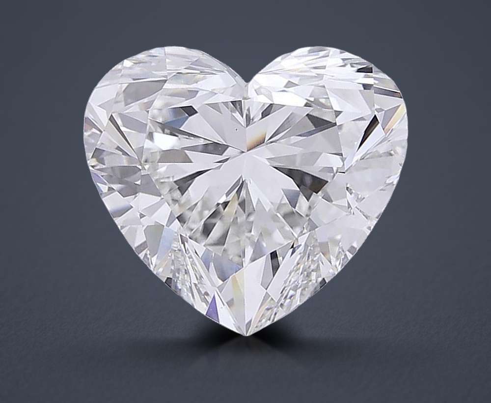 20.49ct G VS1 Rare Carat Ideal Cut Heart Lab Grown Diamond