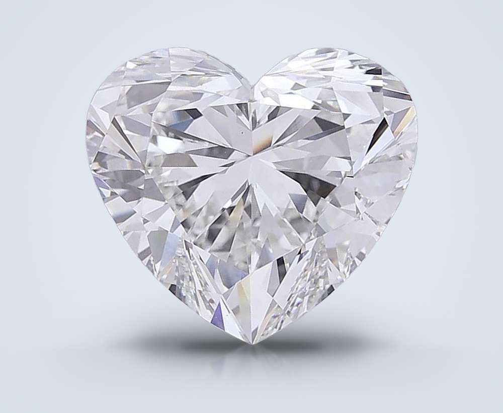 20.49ct G VS1 Rare Carat Ideal Cut Heart Lab Grown Diamond