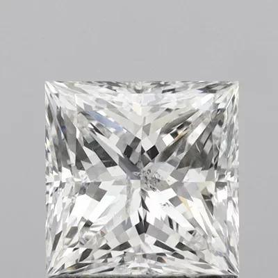 1.52ct F SI2 Rare Carat Ideal Cut Princess Diamond