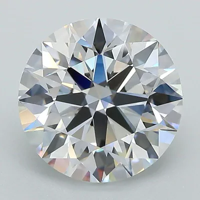 3.01ct D VS1 Rare Carat Ideal Cut Round Lab Grown Diamond