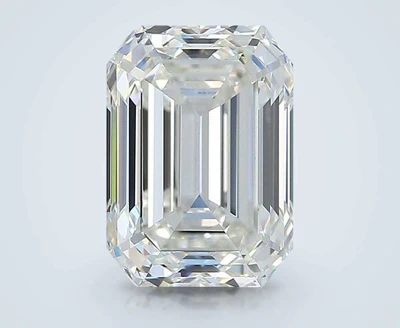 3.01ct I VS2 Rare Carat Ideal Cut Emerald Diamond
