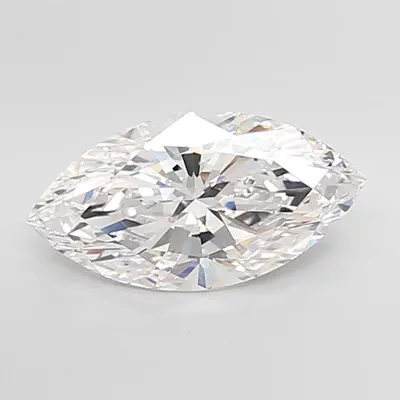 5.07ct E VVS2 Rare Carat Ideal Cut Marquise Lab Grown Diamond