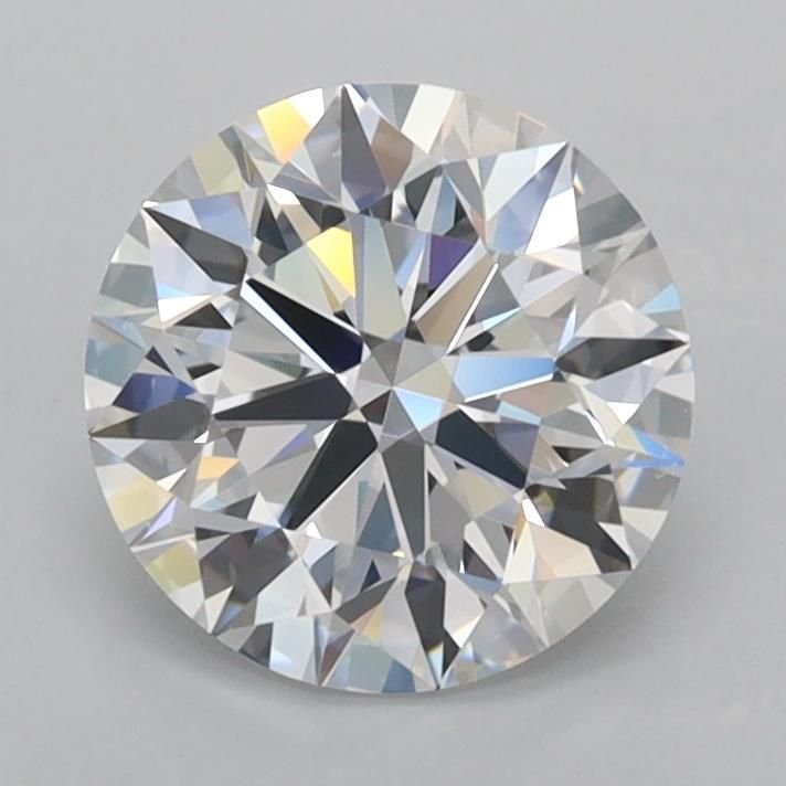 1.62ct D FL Rare Carat Ideal Cut Round Lab Grown Diamond
