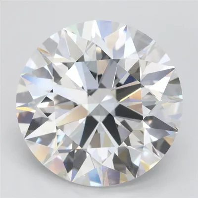 4.70ct D FL Rare Carat Ideal Cut Round Lab Grown Diamond