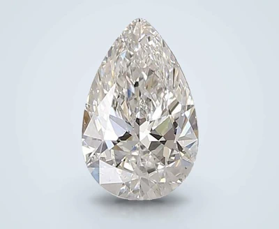 0.98ct D VS2 Rare Carat Ideal Cut Pear Lab Grown Diamond