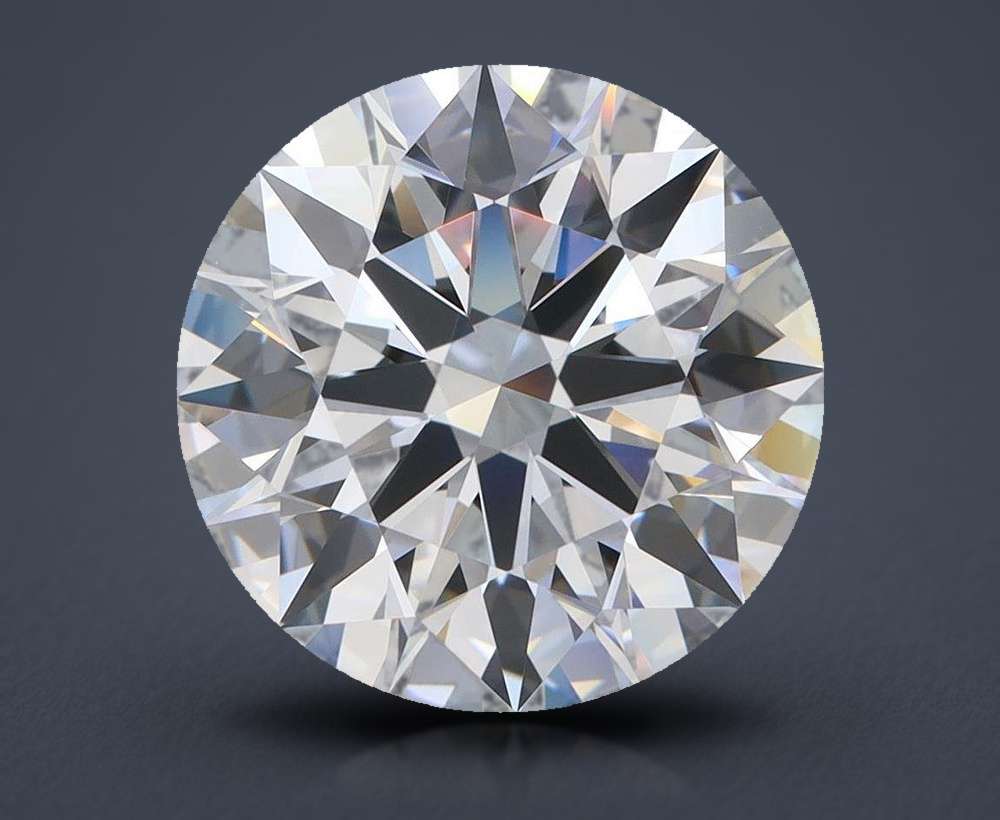 6.10ct D FL Rare Carat Ideal Cut Round Lab Grown Diamond