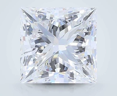 1.59ct E SI2 Rare Carat Ideal Cut Princess Lab Grown Diamond