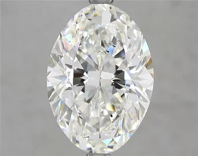 4.15ct H SI1 Rare Carat Ideal Cut Oval Diamond