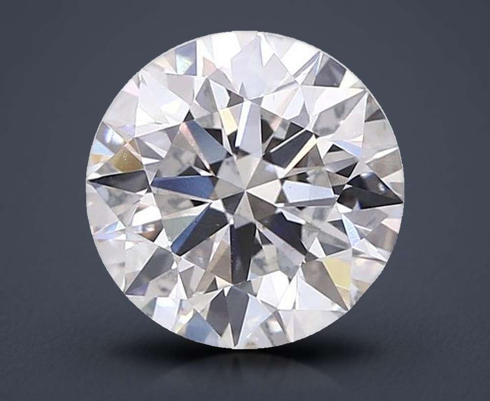 2.59ct H VVS2 Rare Carat Ideal Cut Round Lab Grown Diamond