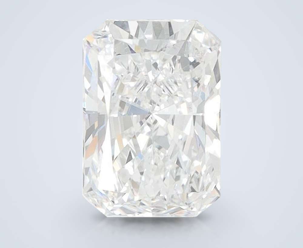 1.43ct D VVS2 Rare Carat Ideal Cut Radiant Lab Grown Diamond