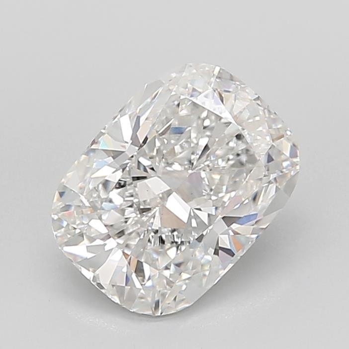 3.05ct E VS1 Rare Carat Ideal Cut Cushion Lab Grown Diamond