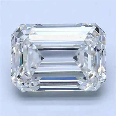 11.50ct H VS1 Excellent Cut Emerald Lab Grown Diamond