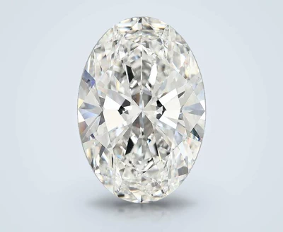 10.09ct F VVS2 Rare Carat Ideal Cut Oval Lab Grown Diamond