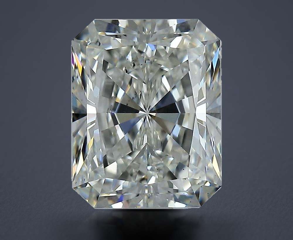 2.20ct I SI1 Rare Carat Ideal Cut Radiant Diamond