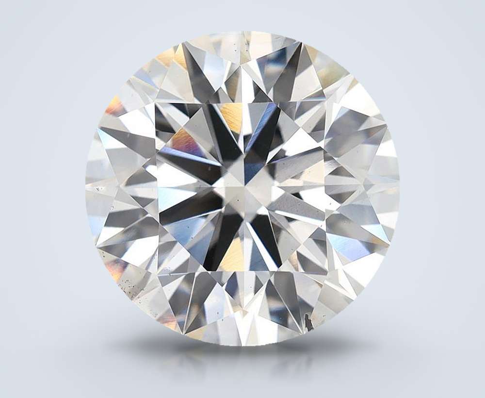 8.02ct G SI1 Rare Carat Ideal Cut Round Lab Grown Diamond